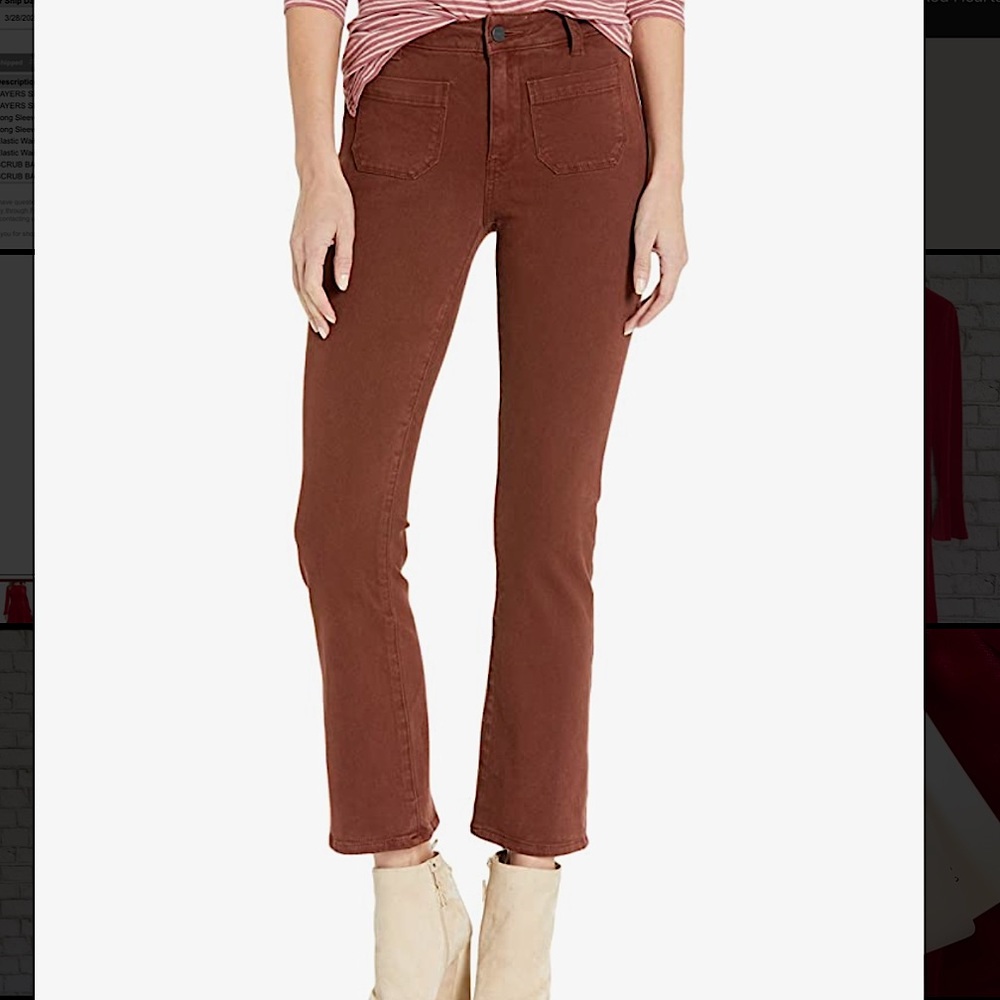 PAIGE Claudine Jeans in Vintage Fondant
